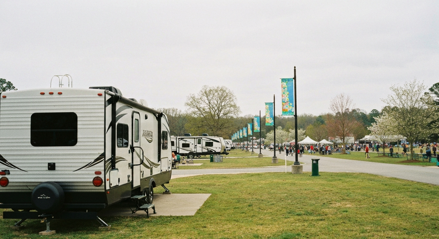RV rental for Atlanta Dogwood Festival near Atlanta