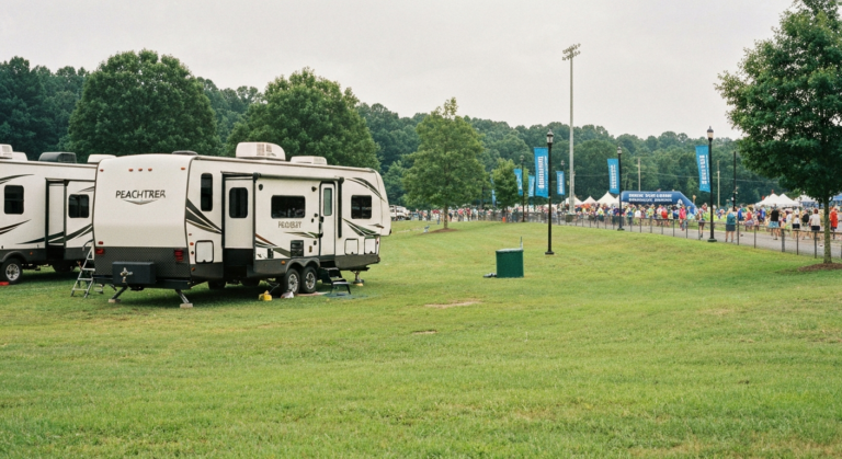 RV rental for Peachtree Road Race near Atlanta GA