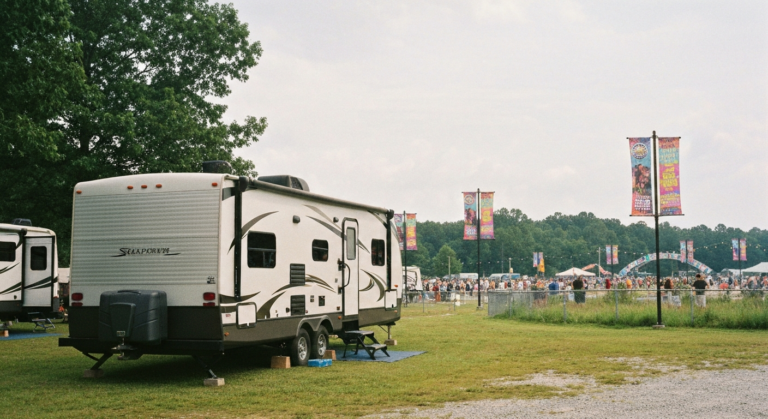 RV rental for Shaky Knees Music Festival near Atlanta GA