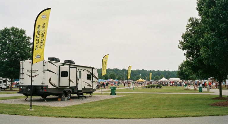 RV rental for Yellow Daisy Festival near Atlanta GA