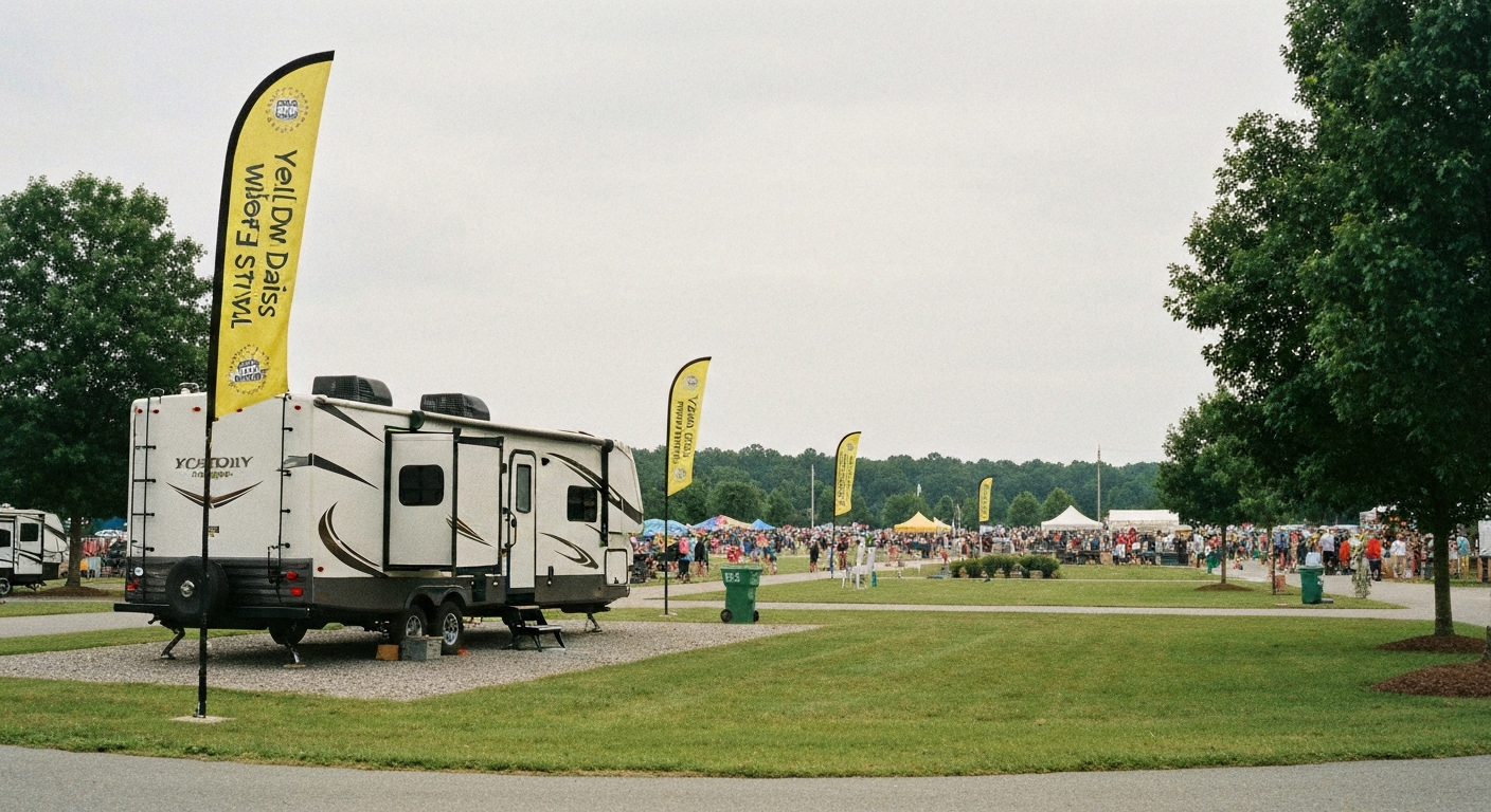RV rental for Yellow Daisy Festival near Atlanta